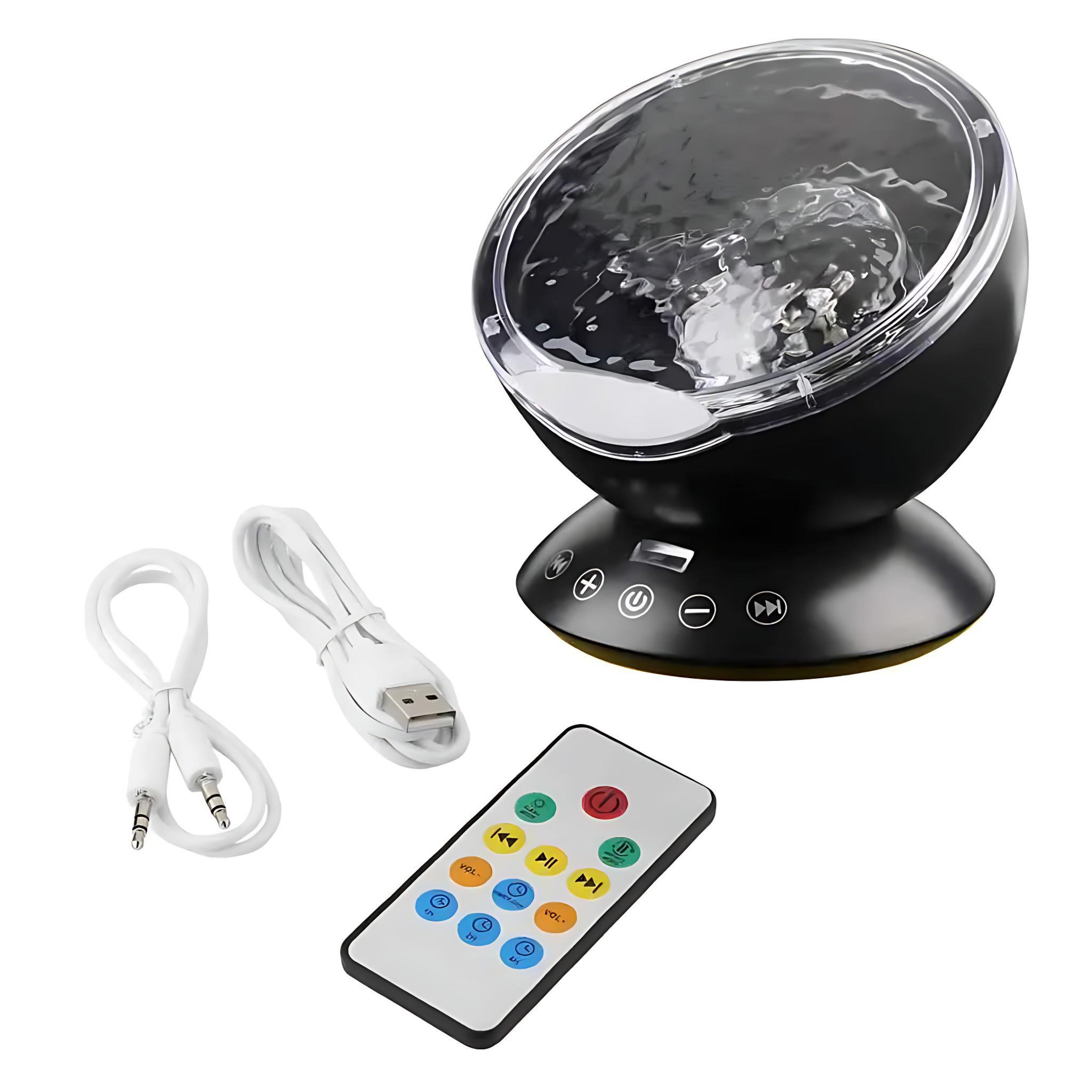 Ocean And Star Projector Lamp LED Wave Light With Remote by Wave & Hang