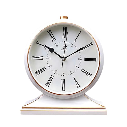 Vintage Quartz Pendulum Desk Clock | Timeless Elegance | Perfect Decor for Home by Wave & Hang
