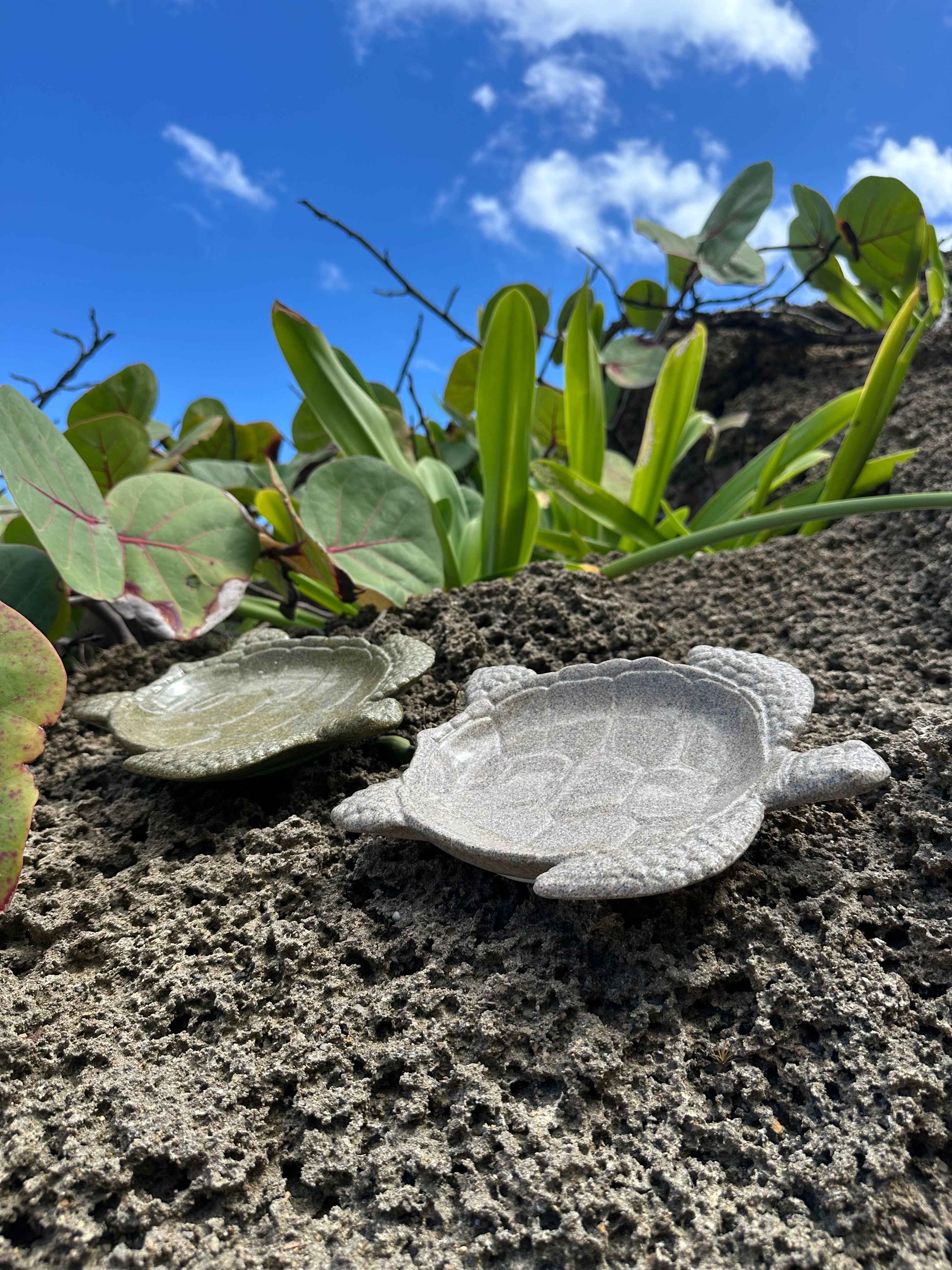 Turtle Tray – Handmade Mineral Resin Coastal Decor | Food-Safe