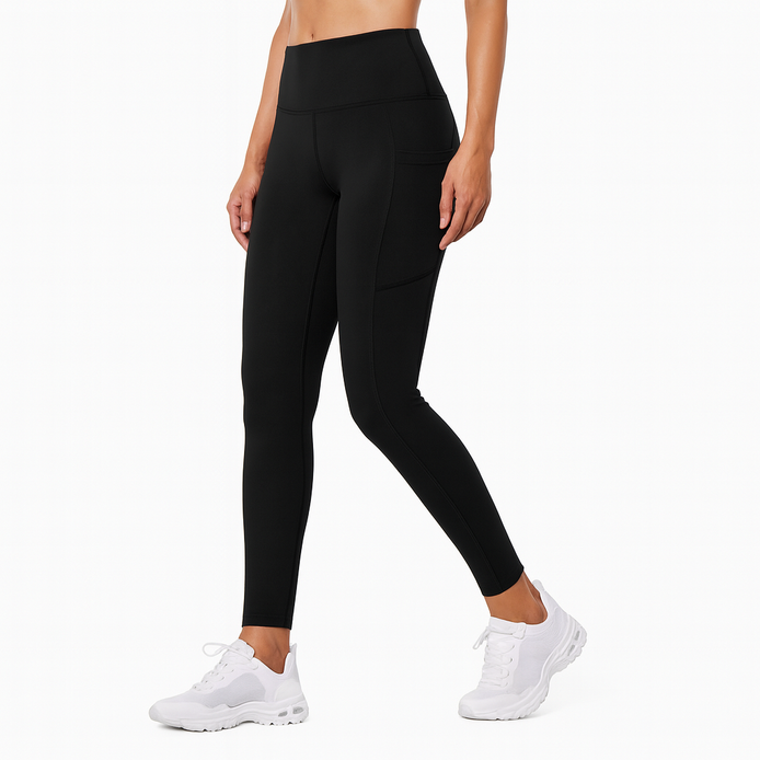 Women’s Breathable Yoga Leggings – Slim Fit, Stretch & Sweat-Wicking by Wave & Hang