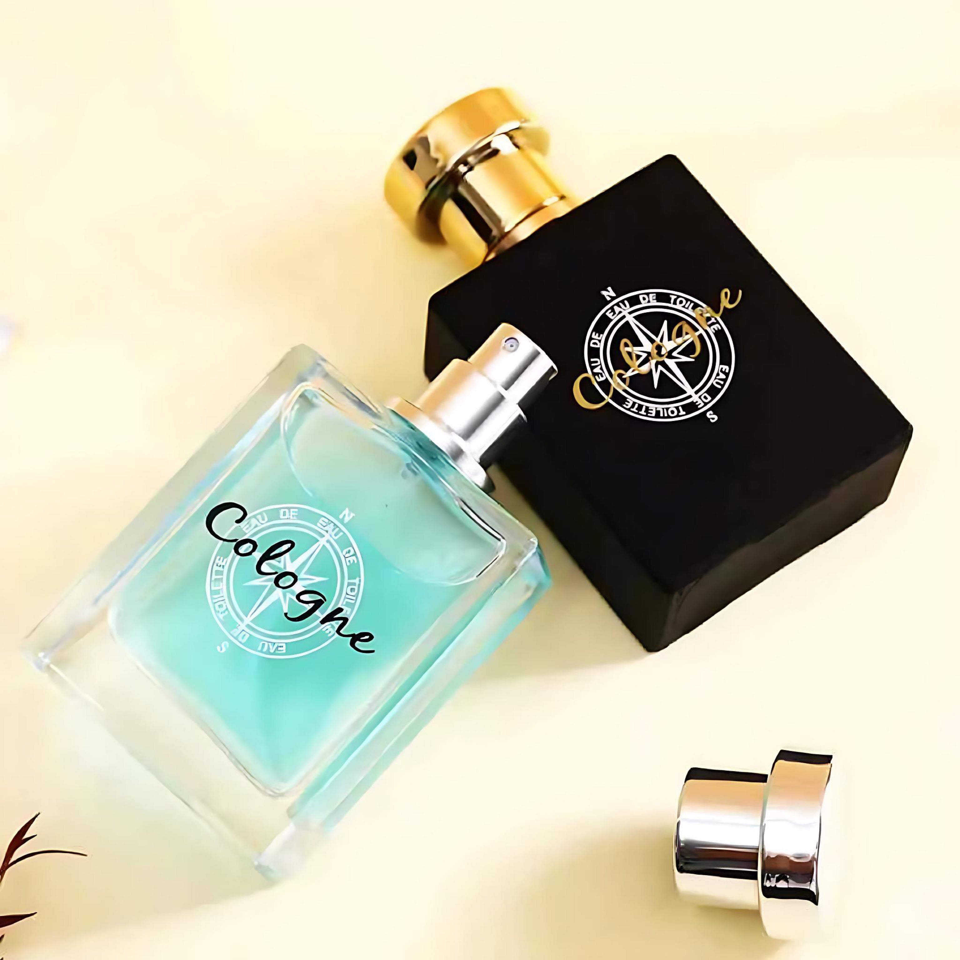 Men's Ocean Scent Perfume Long-Lasting 50ml Marine Fragrance by Wave & Hang