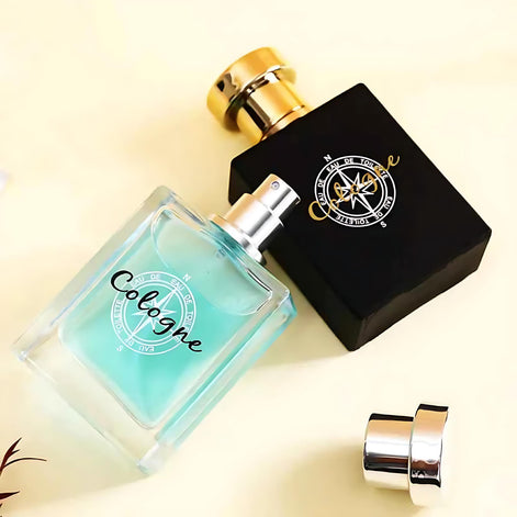 Men's Ocean Scent Perfume Long-Lasting 50ml Marine Fragrance by Wave & Hang