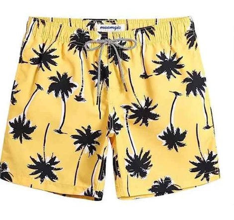 Men’s 5-Inch Beach Shorts – Quick-Dry Summer Swimwear
