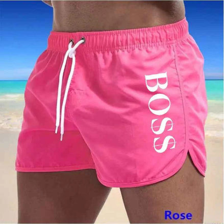 Men’s Multi-Color Beach Shorts – Stylish Polyester Swimwear