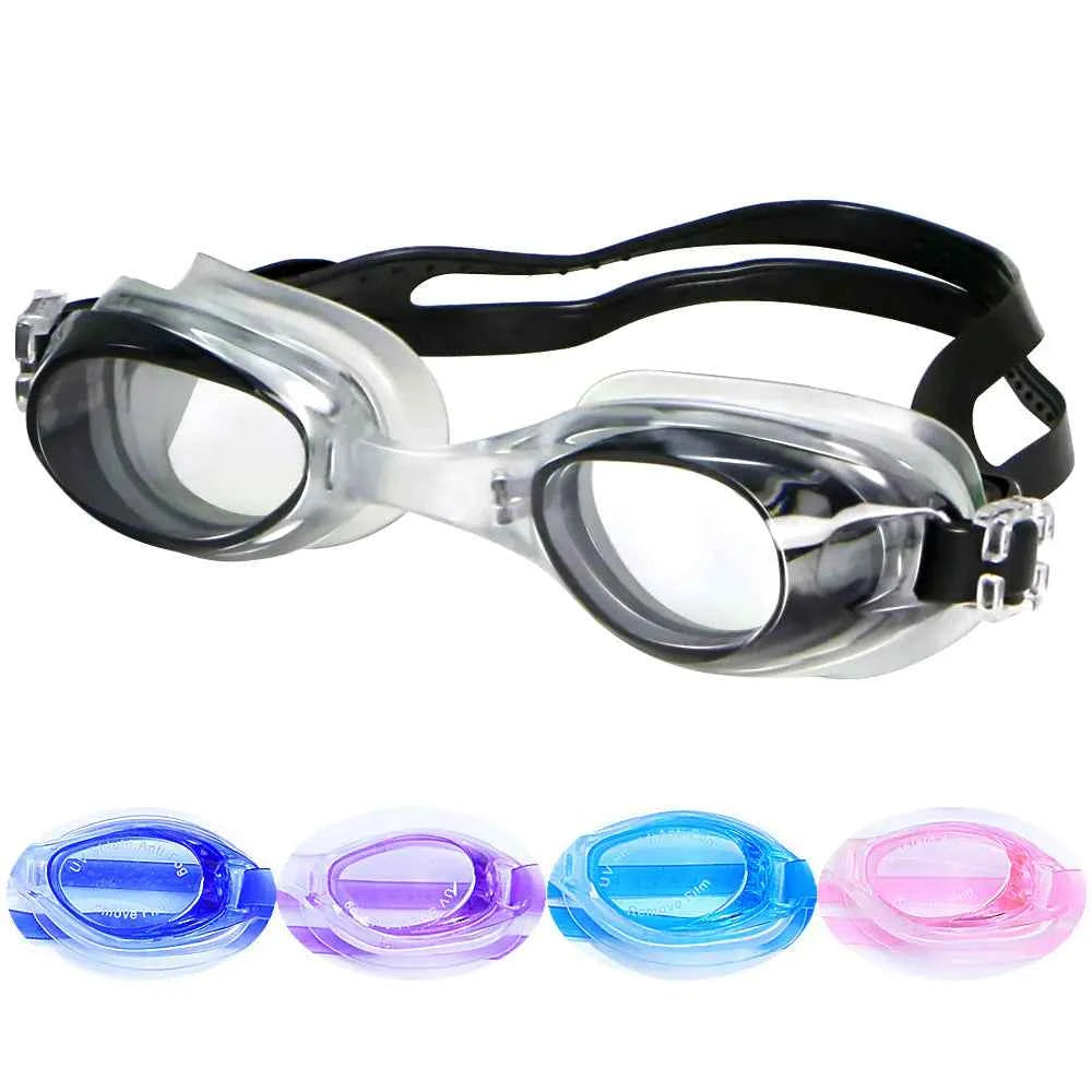 Outdoor Swimming Goggles – Anti-Fog Waterproof Eyewear for Water Sports, Diving & Pool Training