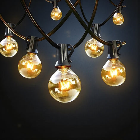 All-Weather Waterproof String Lights – Durable LED Decor for Patios by Wave & Hang