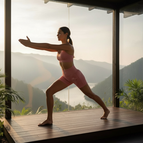 Women’s Camouflage Yoga Shorts – Seamless, Breathable & Stretch Fit by Wave & Hang