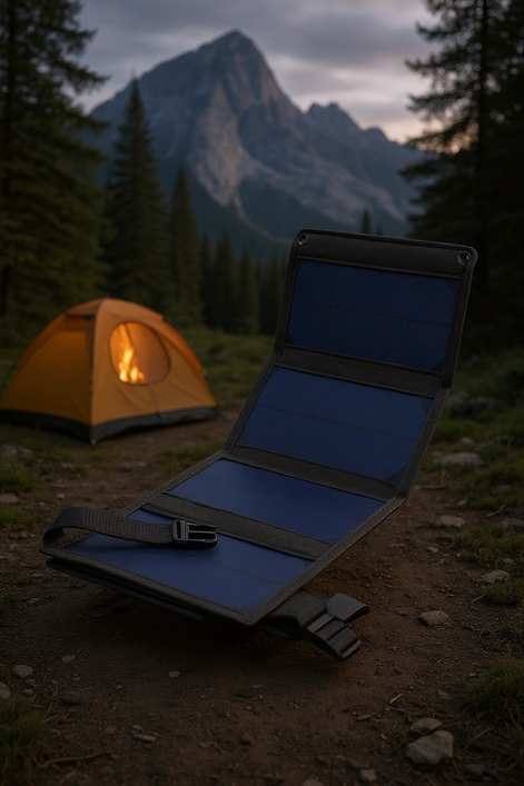 20W Solar USB Charger – Power Your Adventures Anywhere! by Wave & Hang