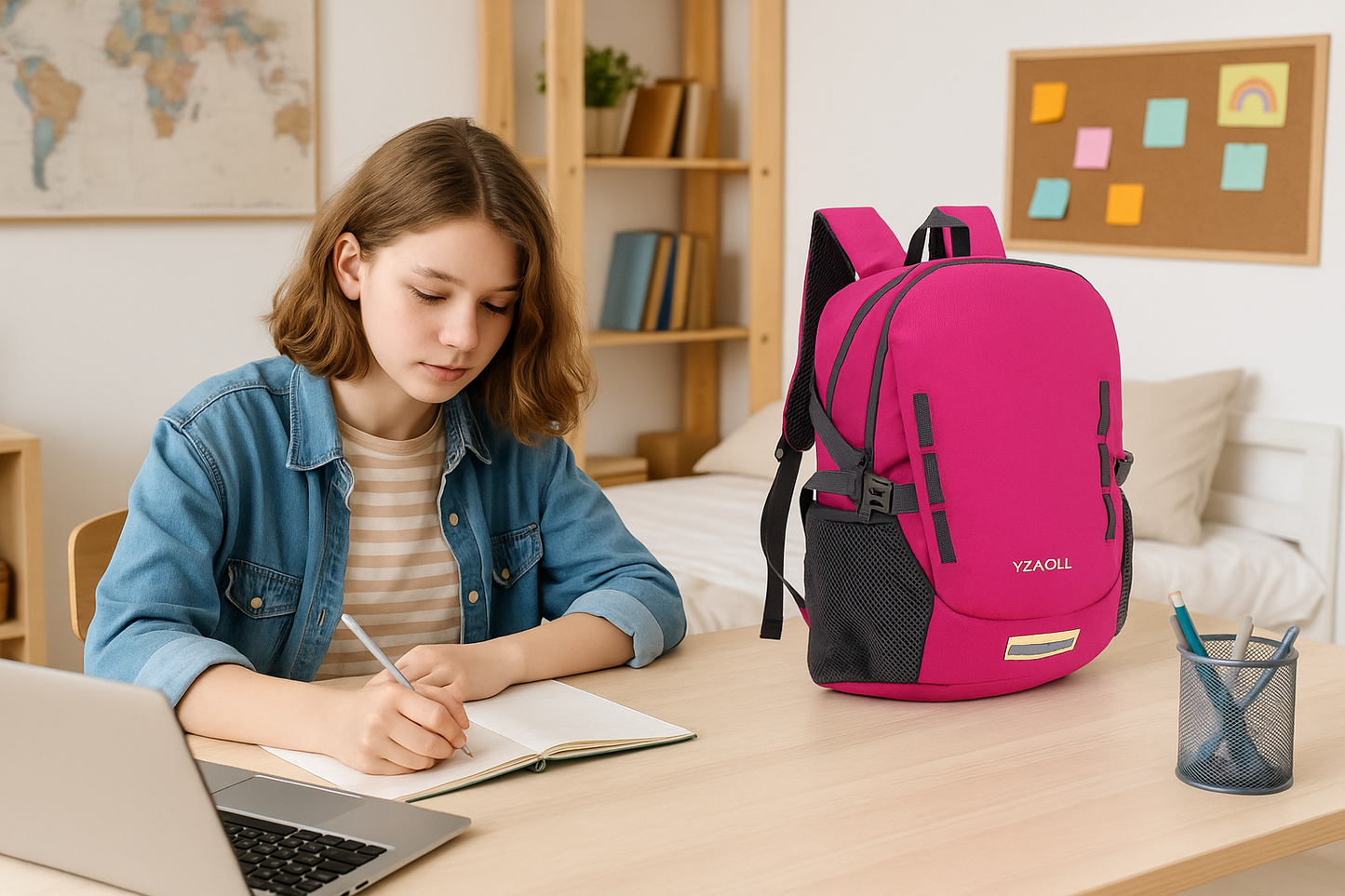 🎒 YZAOLL Ultra Lightweight Packable Backpack – Foldable, Waterproof & Travel-Ready