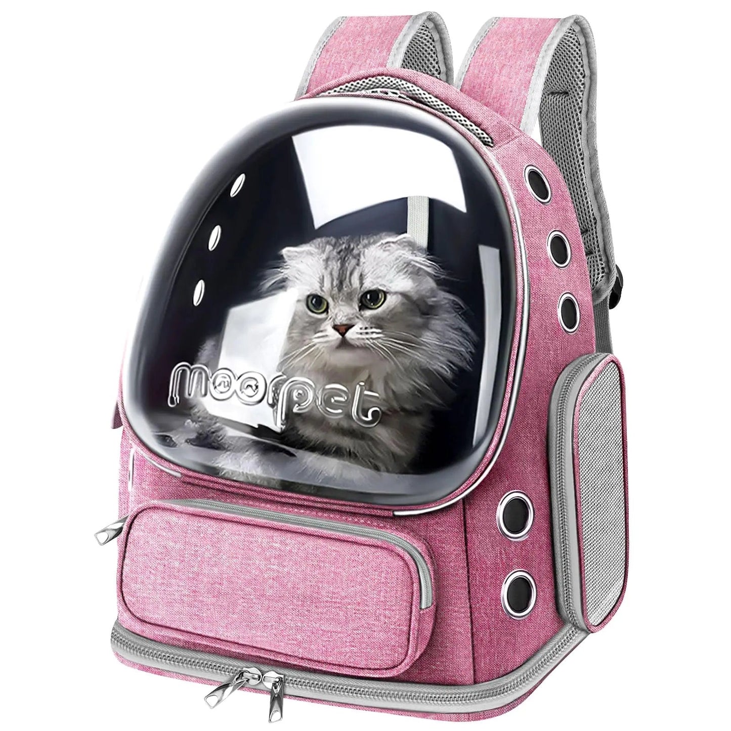 🚀 Cat Backpack Carrier with Bubble Window – Breathable, Foldable & Travel-Friendly