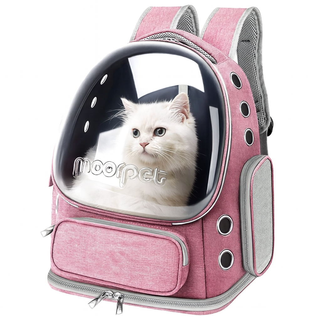 🚀 Cat Backpack Carrier with Bubble Window – Breathable, Foldable & Travel-Friendly