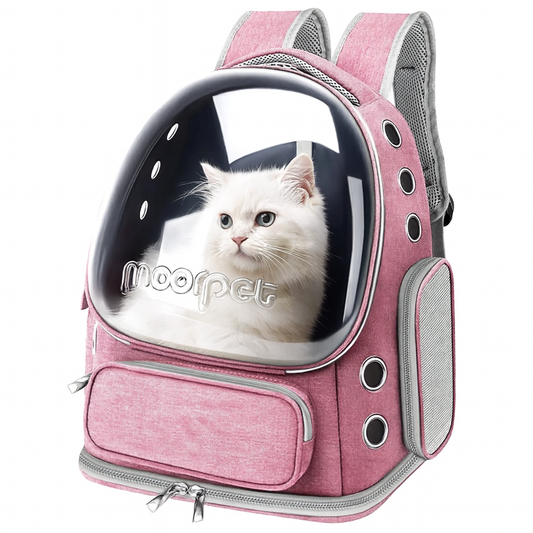 🚀 Cat Backpack Carrier with Bubble Window – Breathable, Foldable & Travel-Friendly