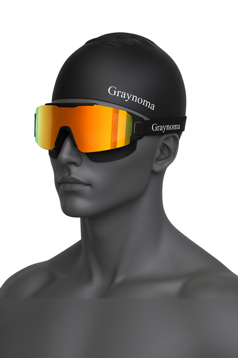 Graynoma™ Anti-Fog UV Swimming Goggles & Silicone Cap Set