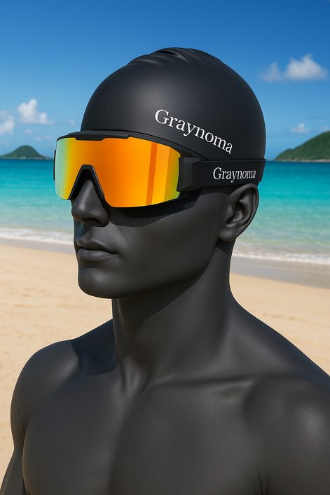Graynoma™ Anti-Fog UV Swimming Goggles & Silicone Cap Set