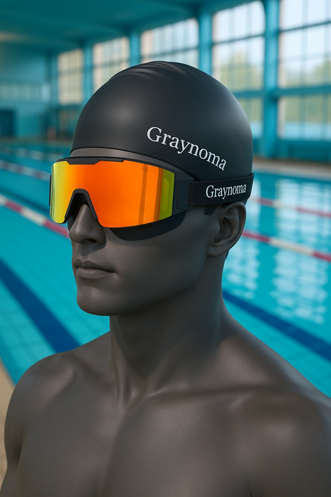 Graynoma™ Anti-Fog UV Swimming Goggles & Silicone Cap Set