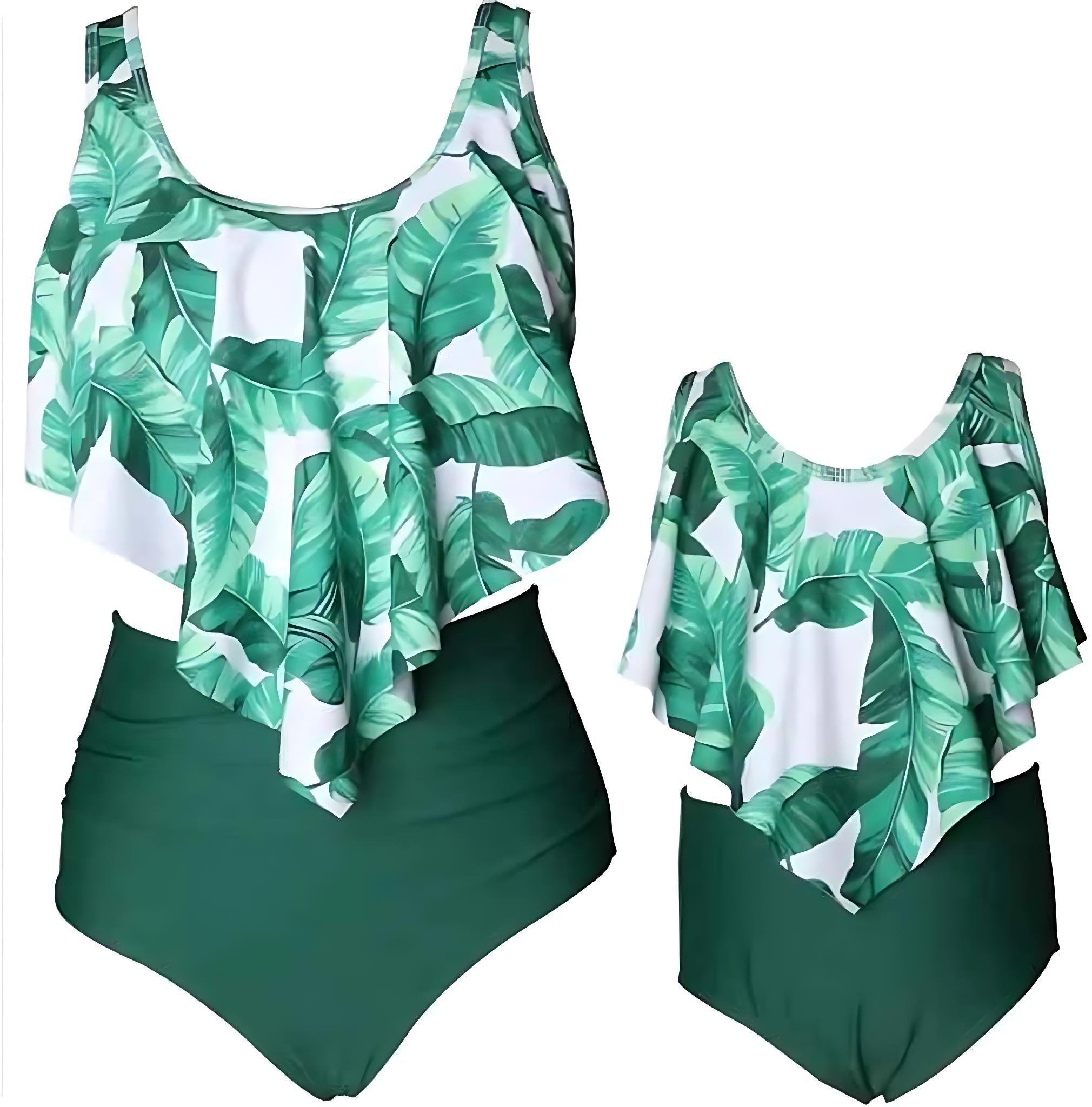 Mommy & Me Matching Bikini Set – Stylish Family Swimwear Collection by Wave & Hang