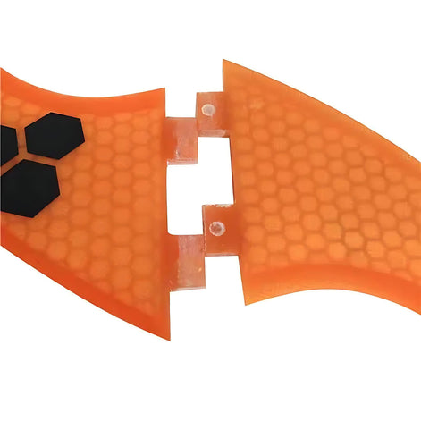 FCS G3/G5/G7 Surfboard Fins – Honeycomb Fiberglass Thruster Set for Speed, Control & Performance by Wave & Hang