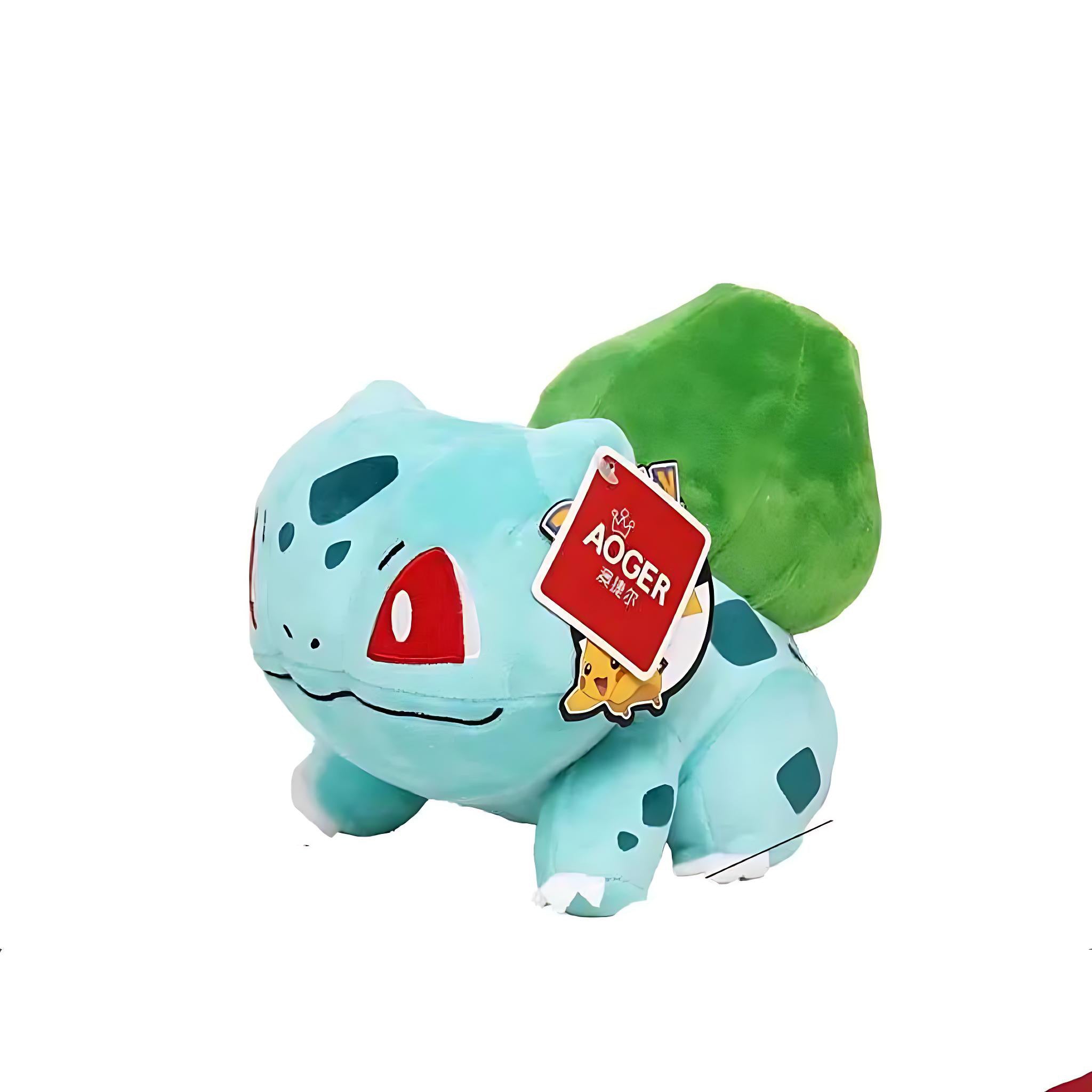 Pokémon Plush Toys – Pikachu, Charmander, Bulbasaur & Squirtle (20cm Collectibles) by Wave & Hang