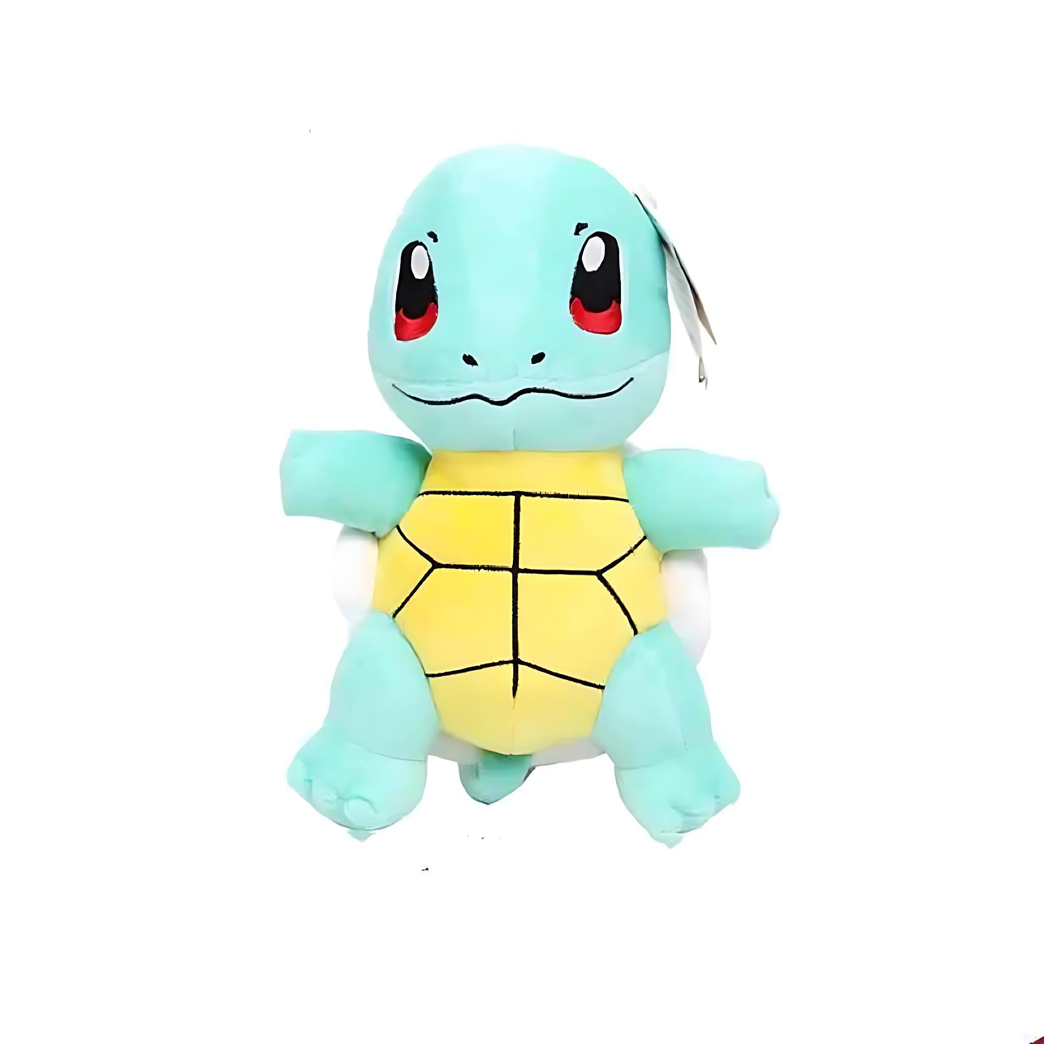 Pokémon Plush Toys – Pikachu, Charmander, Bulbasaur & Squirtle (20cm Collectibles) by Wave & Hang