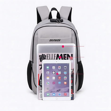 Dual Leisure Travel Laptop Backpack – Waterproof, Lightweight & Multi-Compartment by Wave & Hang