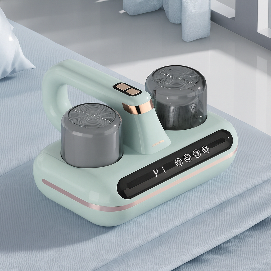 Powerful Cordless Mattress Mite Remover by Wave & Hang