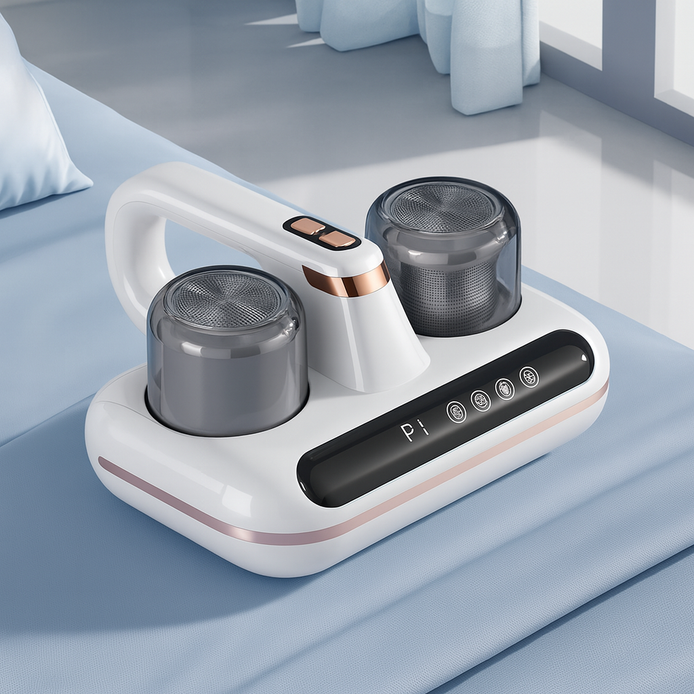 Powerful Cordless Mattress Mite Remover by Wave & Hang