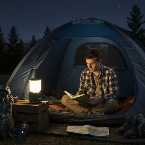 iToncs LED Camping Lantern - 1000 Lumens, Waterproof & Rechargeable
