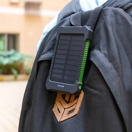 20000mAh Solar Power Bank Slim Universal – Portable High-Capacity Charger for Travel & Outdoor Use