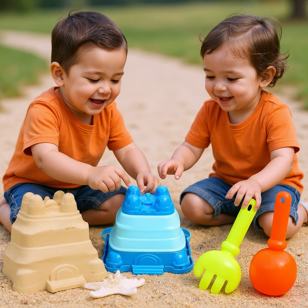 TOY Life Beach Toys Set - Fun Sand Play Kit for Kids Ages 1-8