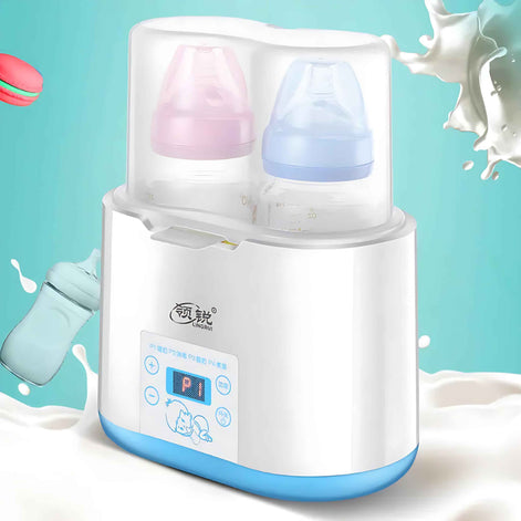 2-in-1 Bottle Warmer & Sterilizer Smart Device – Baby Milk Heater with Constant Temperature Control
