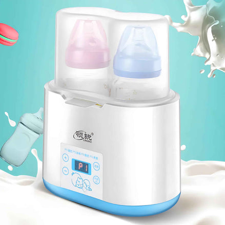 2-in-1 Bottle Warmer & Sterilizer Smart Device – Baby Milk Heater with Constant Temperature Control