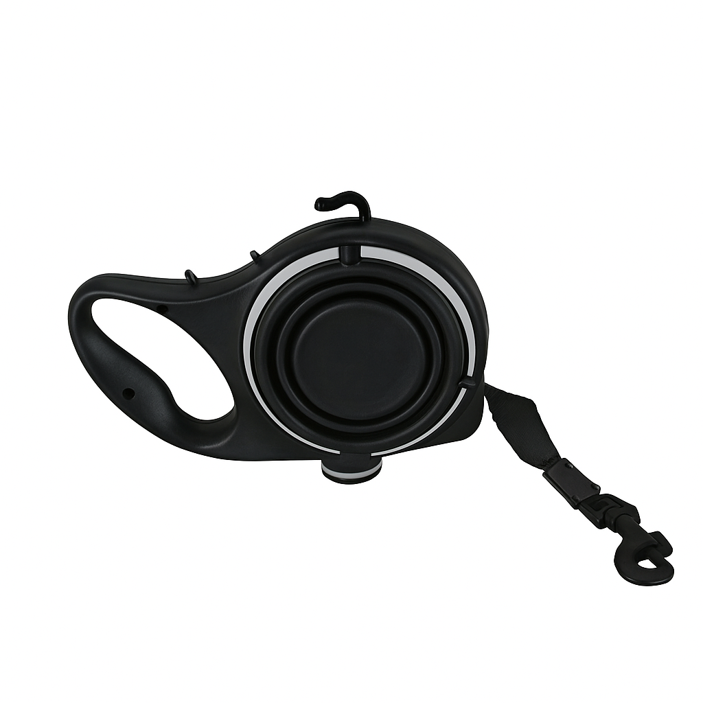 3-in-1 Dog Leash with Water Bottle – Ultimate Hydration Gear by Wave & Hang