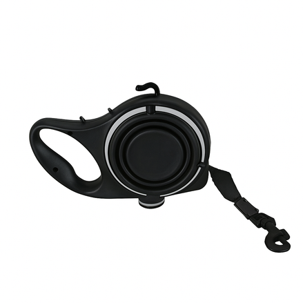 3-in-1 Dog Leash with Water Bottle – Ultimate Hydration Gear by Wave & Hang