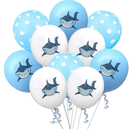 Shark Balloon Set – Ocean Fun for Kids’ Parties by Wave & Hang