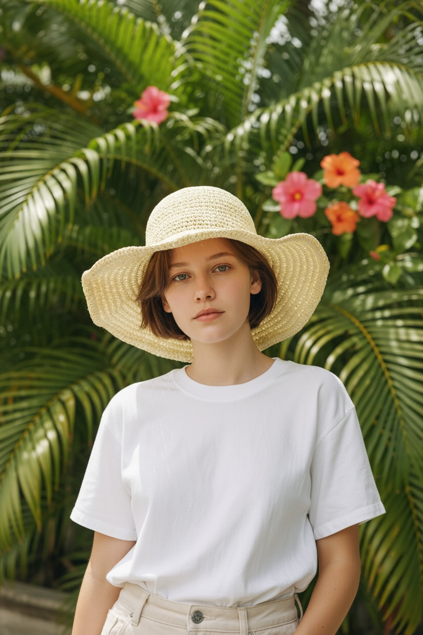Versatile Foldable Straw Sun Hat | UV Protection for Women by Wave & Hang