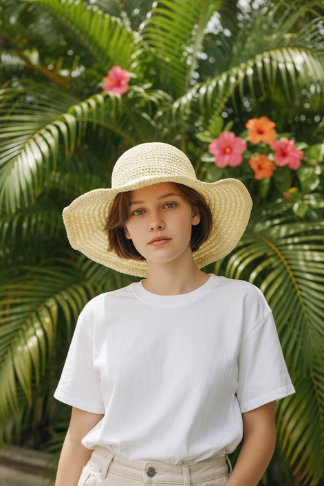 Versatile Foldable Straw Sun Hat | UV Protection for Women by Wave & Hang