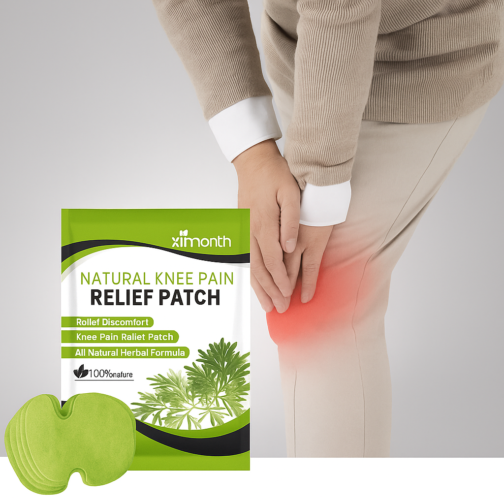 Ximonth Herbal Pain Relief Patches | Soothing Joint Comfort by Wave & Hang
