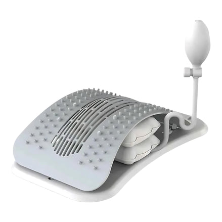 Adjustable Back Stretcher & Magnetic Massager for Pain Relief by Wave & Hang