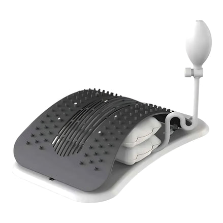Adjustable Back Stretcher & Magnetic Massager for Pain Relief by Wave & Hang
