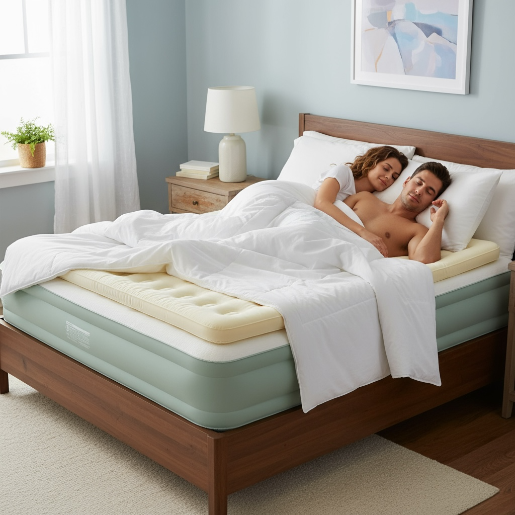 AirRest Inflatable Cushion For Campers Ultra Portable Comfort by Wave & Hang