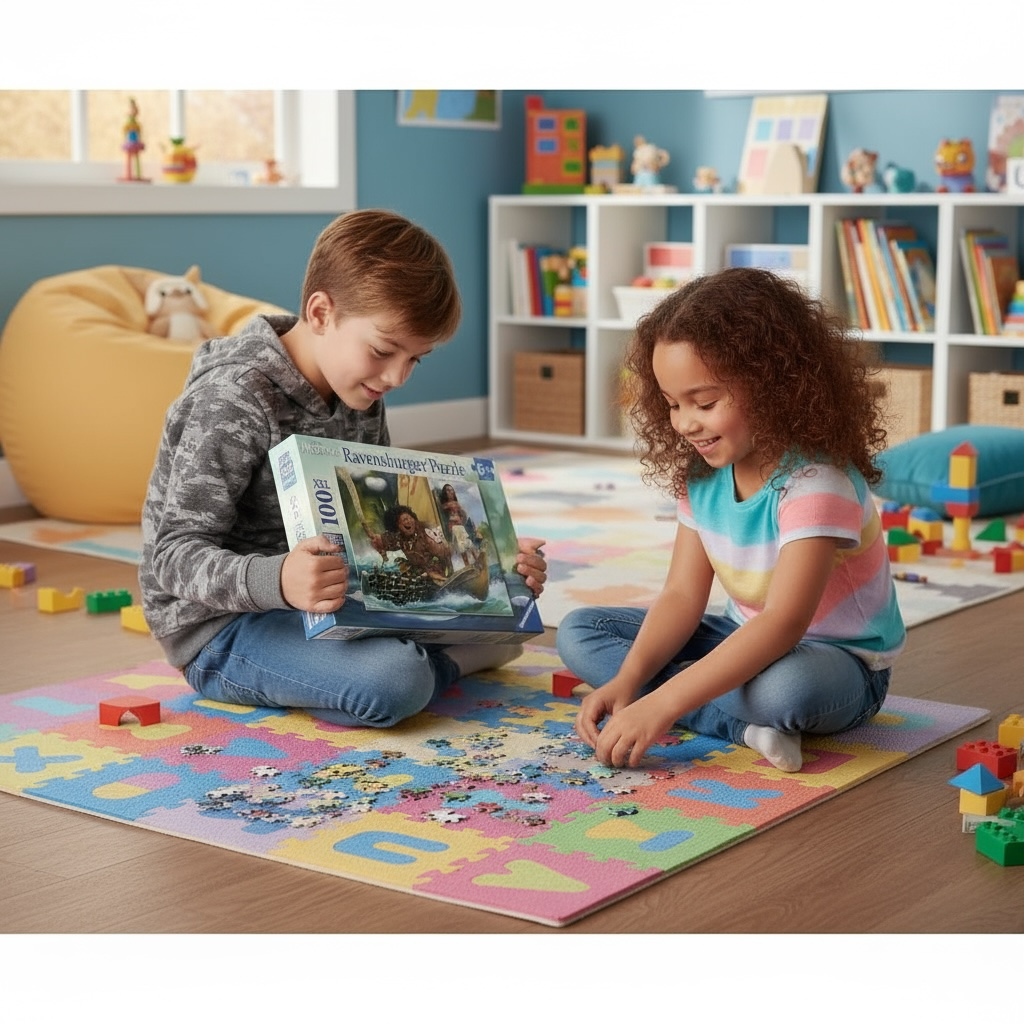 Ravensburger Disney Moana One Ocean One Heart 100-Piece Puzzle by Wave & Hang