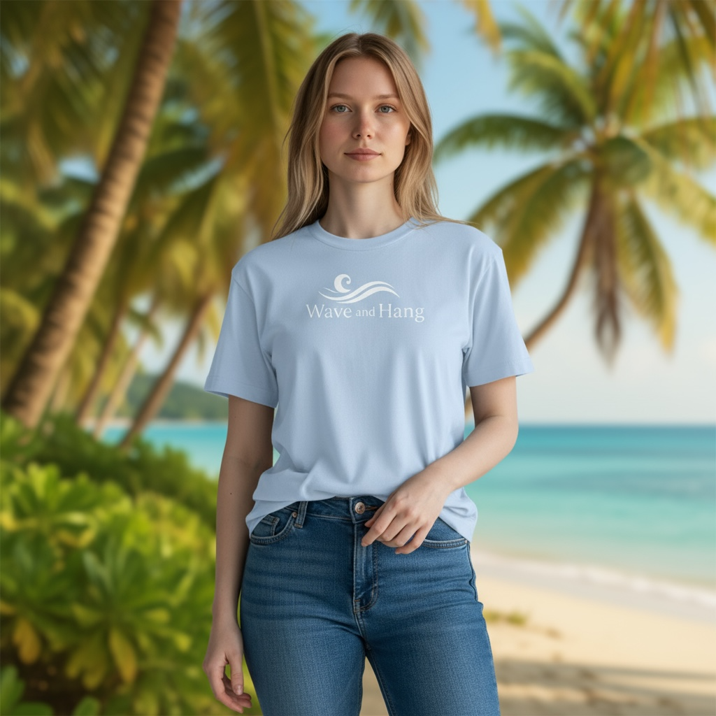 Wave and Hang Unisex Basic Softstyle T-Shirt | Gildan 64000 by Wave & Hang