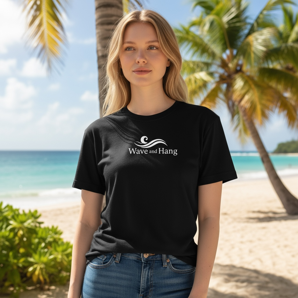 Wave and Hang Unisex Basic Softstyle T-Shirt | Gildan 64000 by Wave & Hang