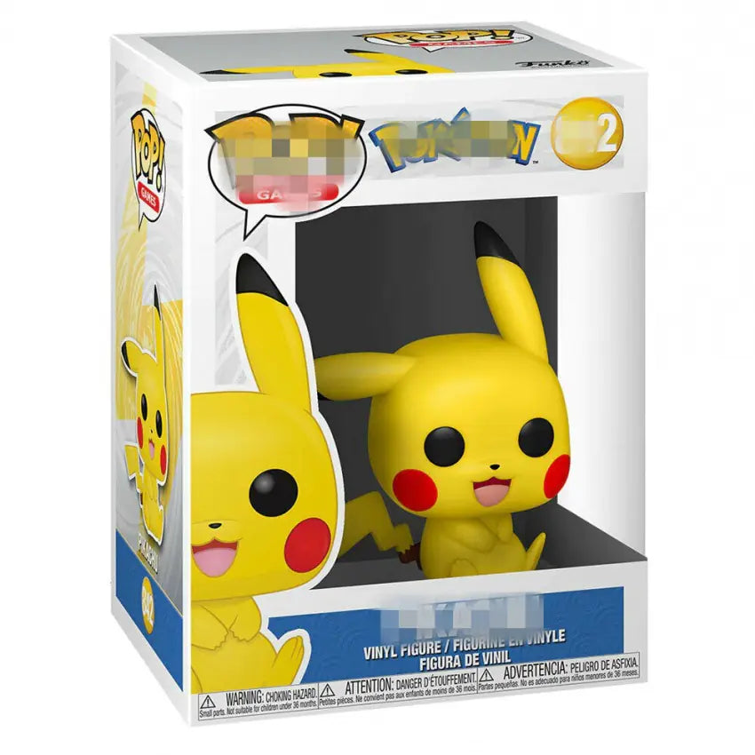 POP Pokémon Figures – Collectible Vinyl Toys (Pikachu, Bulbasaur, Charmander, Squirtle & More)