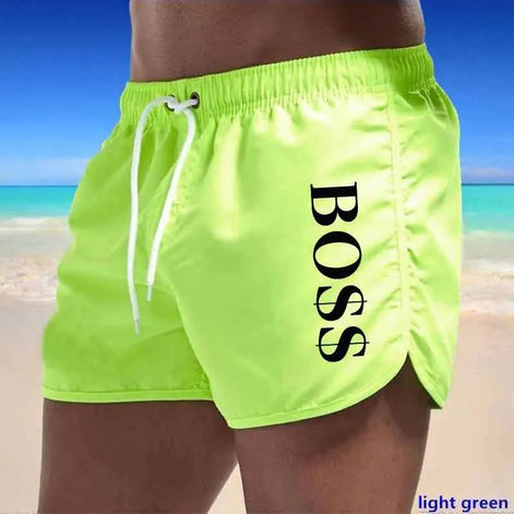 Men’s Multi-Color Beach Shorts – Stylish Polyester Swimwear