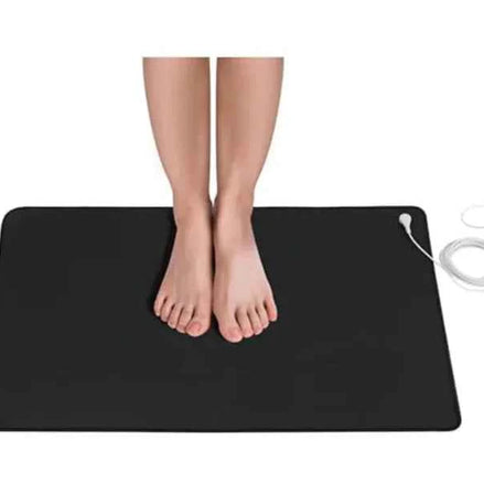 Conductive Leather Yoga Mat – Eco-Friendly Grounding Mat with Non-Slip Surface