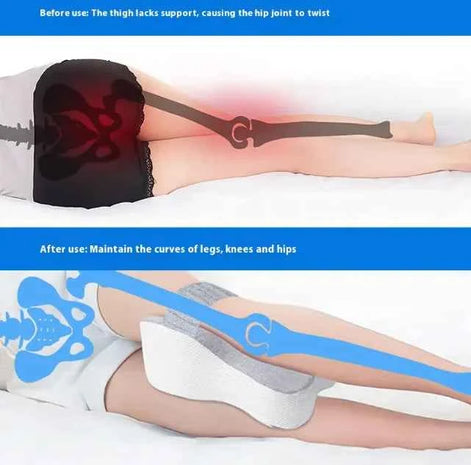 Orthopedic Memory Foam Pillow | Ergonomic Support Cushion for Neck, Back & Spine Alignment