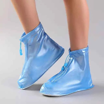 Waterproof Non-Slip Shoe Covers – Reusable PVC Rain Protection