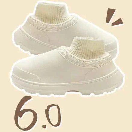 Women’s Fashionable Waterproof Cotton Slippers – Soft, Stylish & Durable