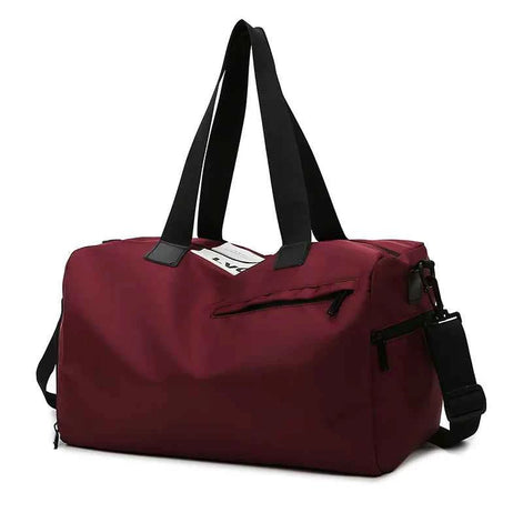 Waterproof Sports Gym Bag – Large Capacity Travel Duffel with Wet Pocket & Shoe Compartment